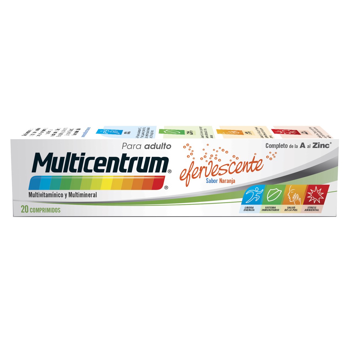 Multicentrum Luteina 20 comprimidos efervescentes